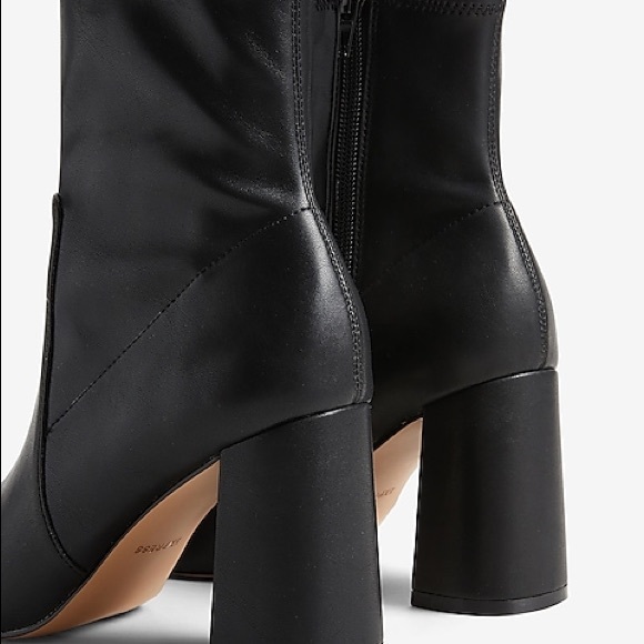 Women’s Black short boot size 8 - Picture 6 of 11